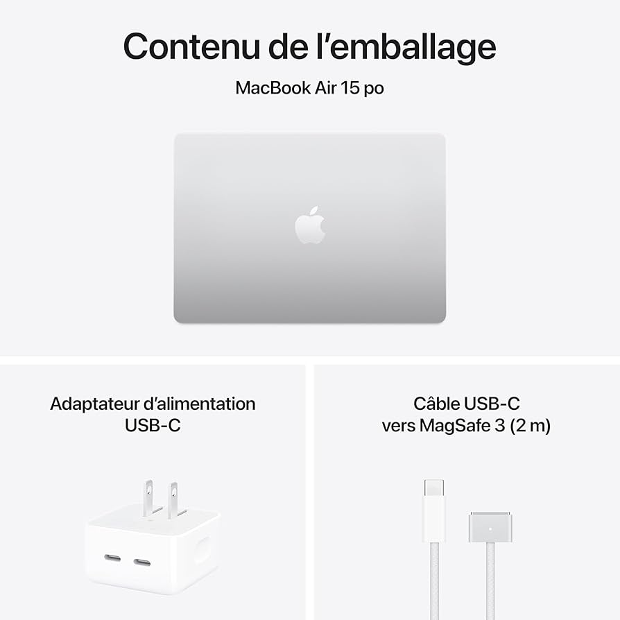 Apple 2025 MacBook Air 15-inch Laptop with M4 chip: Built